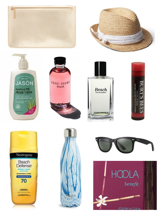 Beach Bag Essentials 2016