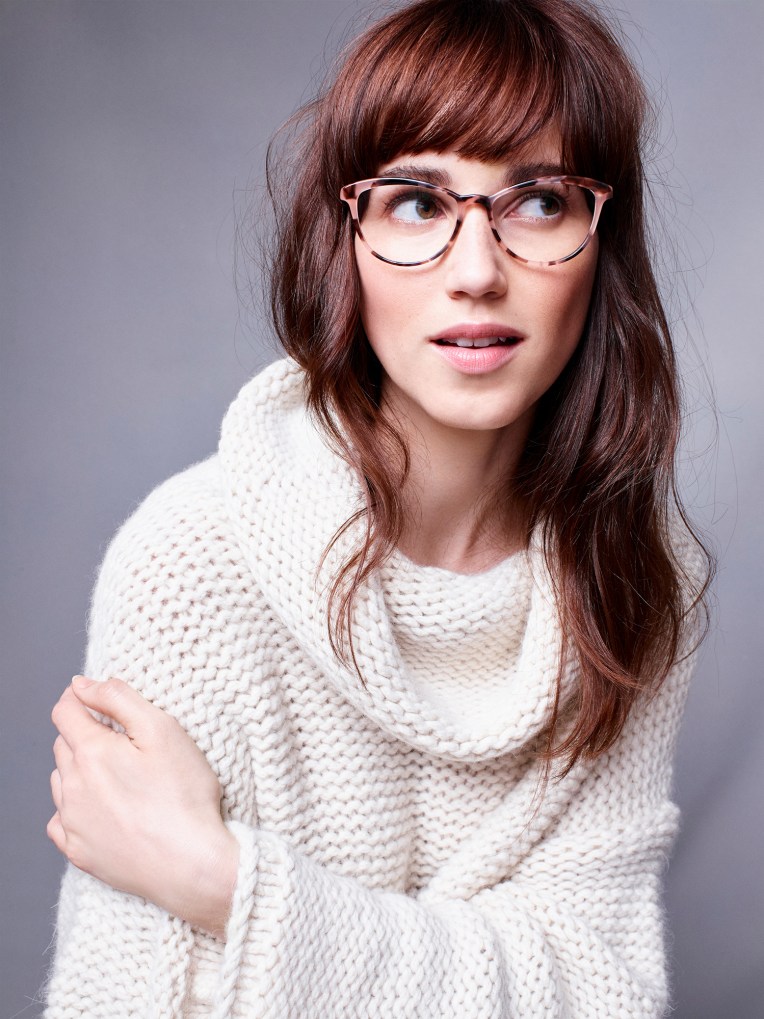 Caitlin Louise Small Blush Tortoise Warby Parker Winter 17